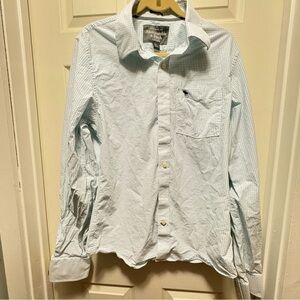 Abercrombie & Fitch Mens XL‎ Long Sleeve Button Down Checkered Shirt